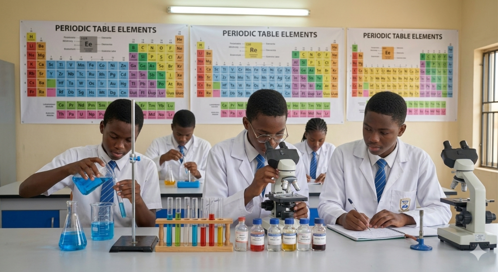 Shepherd’s International College Science Practical Session